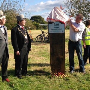 Frieze Hill unveiling.